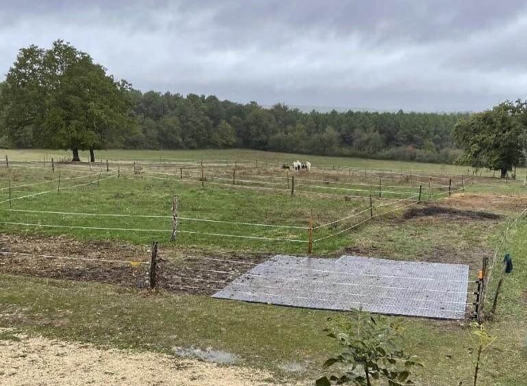 Dalle stabilisatrice Valisol pour zone à fort piétinement